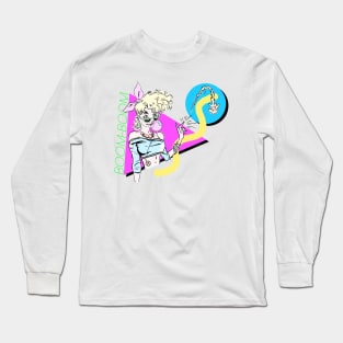 Boom-Boom (80s aesthetic) Long Sleeve T-Shirt